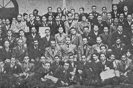 Falange Nacional, 1941. Provincia de Talca. Garretón visita el Centro de Talca