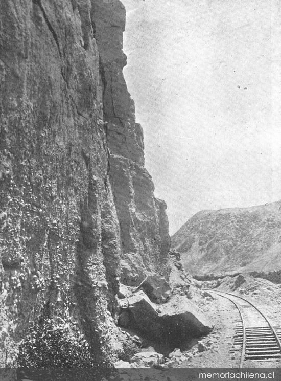 Ferrocarril de Arica a La Paz : Valle de Luta, hacia 1913