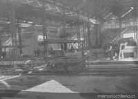 Ferrocarril de Arica a La Paz : maestranza de Chinchorro, hacia 1913