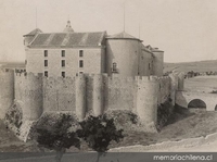 Vista general del castillo de Simancas