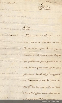 [Carta] 1735 Nov. 4, Cartagena [a] Joseph Patiño[manuscrito]
