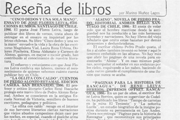 Reseña de libros