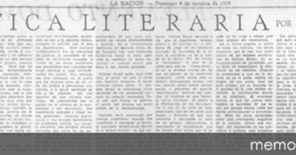 Crítica literaria : popularización de Gómez Rojas
