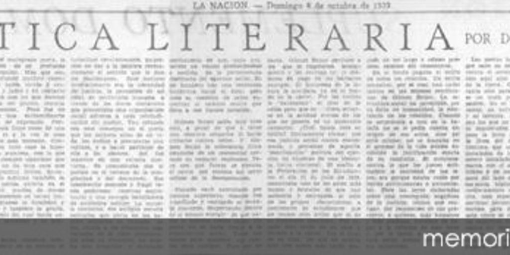 Crítica literaria : popularización de Gómez Rojas
