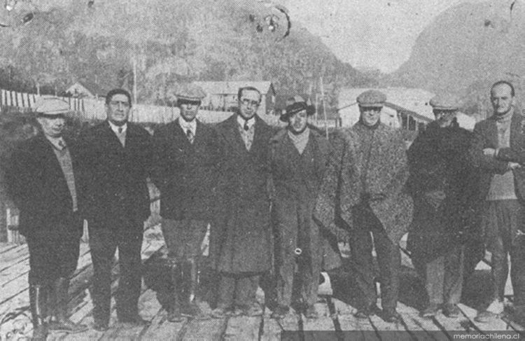 Desterrado en Puerto Aysén, acusado de delitos políticos por el presidente Ibáñez en junio de 1931