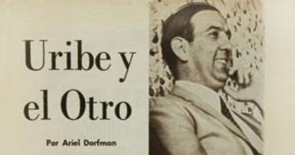 Uribe y el Otro