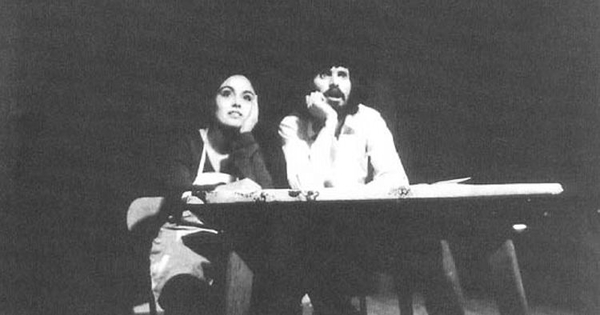 "Adivina la comedia", del Grupo Teniente Bello, en el Festival de Música y Teatro Universitario, 1981