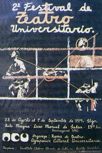 2° Festival de Teatro Universitario : 28 de agosto al 1 de septiembre de 1979