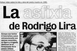 La asfixia de Rodrigo Lira