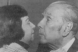 María Luisa Bombal y Jorge Luis Borges, hacia 1933