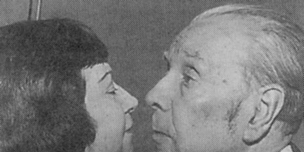 María Luisa Bombal y Jorge Luis Borges, hacia 1933