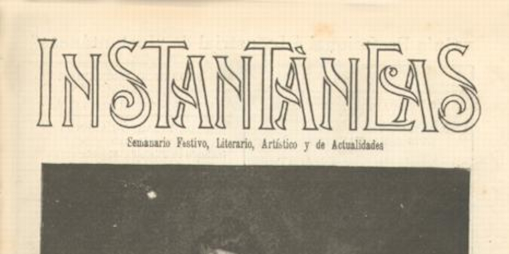 Instantáneas : semanario festivo, literario, artístico y de actualidades : n° 18 : 29 de julio de 1900