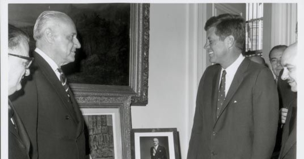 Jorge Alessandri y John F. Kennedy, 1963