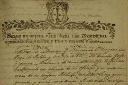 [Carta] 1821 Oct. 10, Vega de Saldía [al] Ex[elentisi]mo s[eñ]or Director Bernardo O'Higgins[manuscrito]