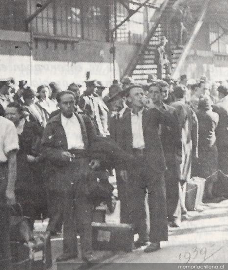 Se ha llegado a Chile, comienza una nueva vida, 1939