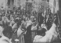 Procesión del Congreso Social Católico, 1910