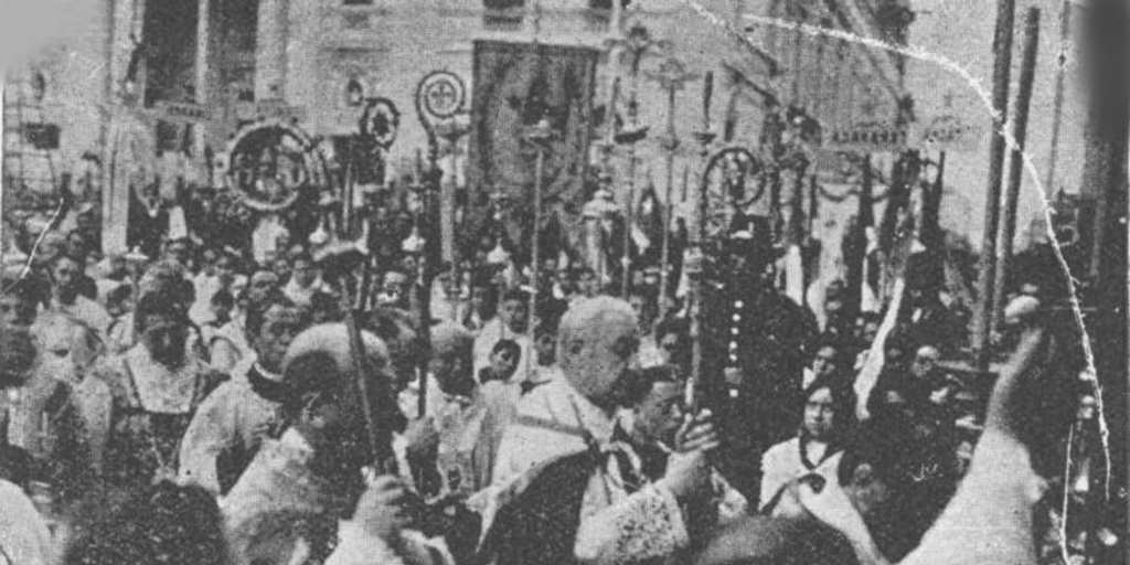 Procesión del Congreso Social Católico, 1910