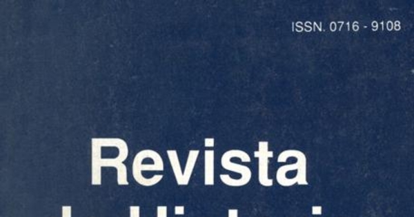 Revista de historia : n° 1, 1991