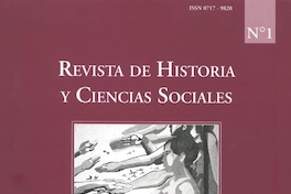 Revista de historia y ciencias sociales : n° 1, 2003