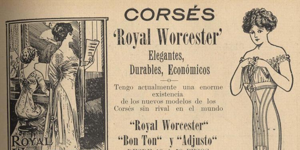 Corsés Royal Worcester