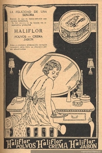 Haliflor : polvos, crema, jabón