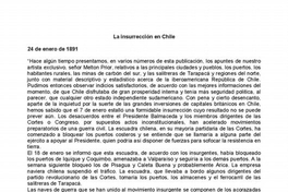 La insurrección en Chile