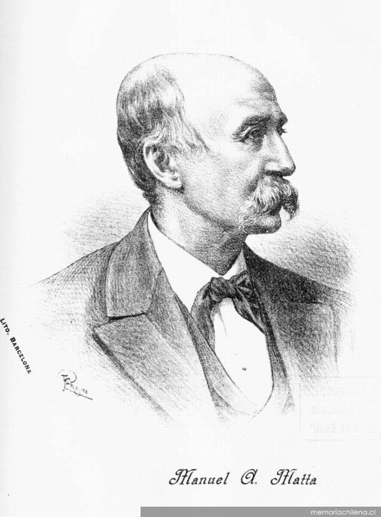 Manuel Antonio Matta, 1826-1892