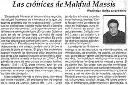 Las crónicas de Mahfud Massis