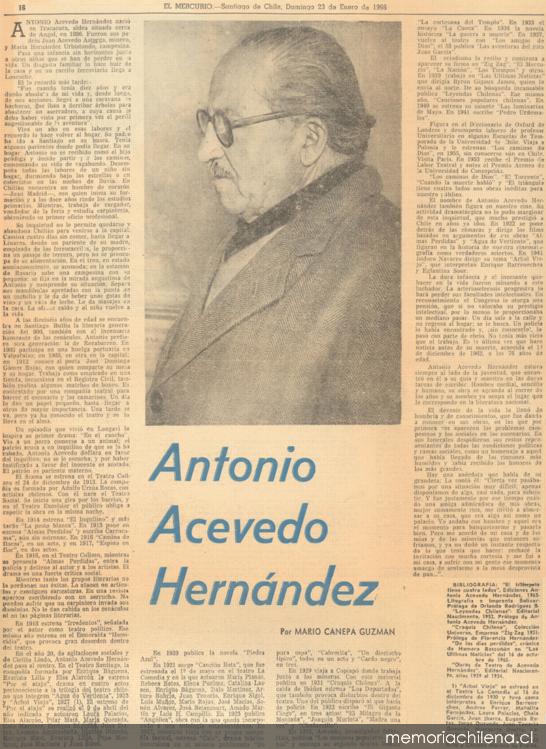 Antonio Acevedo Hernández