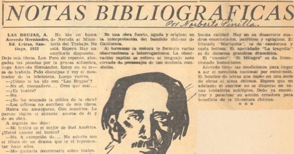 Notas bibliográficas : Las brujas