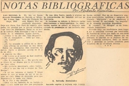 Notas bibliográficas : Las brujas