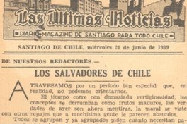 Los salvadores de Chile