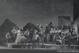 Chañarcillo, Compañía del Teatro Experimental, 1953