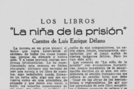 La niña de la prisión, cuentos de Luis Enrique Délano