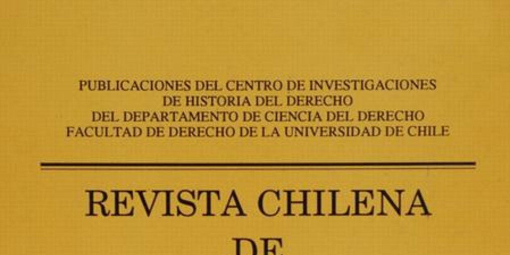 La apelación en materia de gobierno y su aplicación en la Real Audiencia de Chile (siglos XVII, XVIII y XIX)