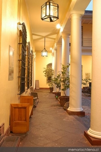 Pasillo interior del Museo Histórico Nacional