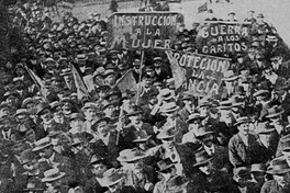 Marcha en conmemoración del 1º de Mayo, 1912