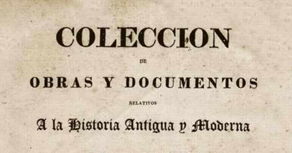 Derrotero desde la ciudad de Buenos Aires hasta la de los Césares, que por otro nombre la llaman la Ciudad Encantada, 1760