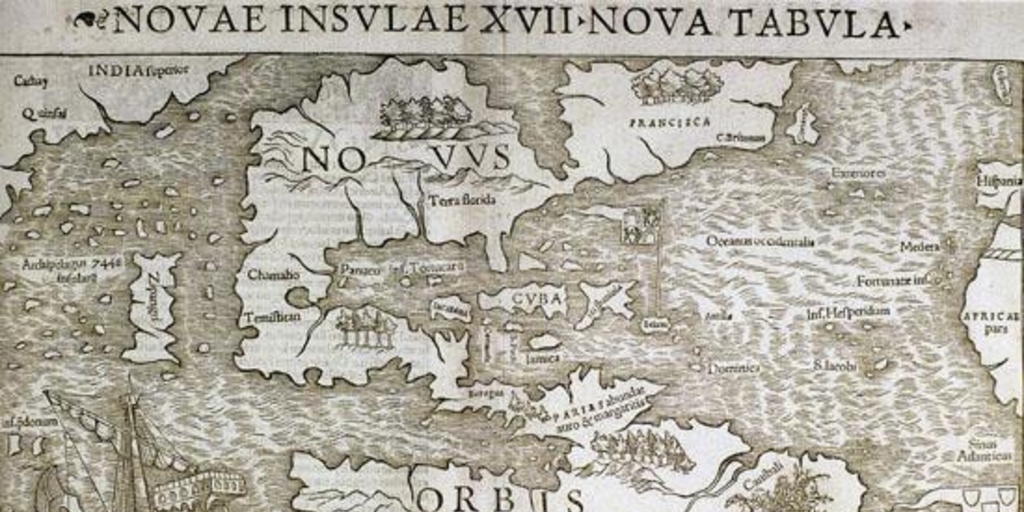 Nova Insulae XVII Nova Tabula, 1540