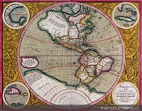 America sive India Nova et magnae Gerardi Mercatoris, 1602