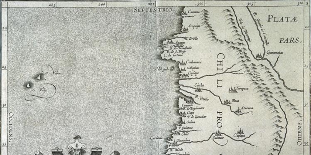 Chile provincia amplissima, 1597