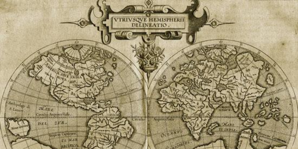 Utriusque Hemispeherii delineato, hacia 1603