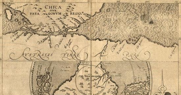 Chica sive Patagonia et Australis Terra, 1597