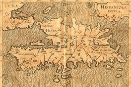 Hispaniola insula, hacia 1600