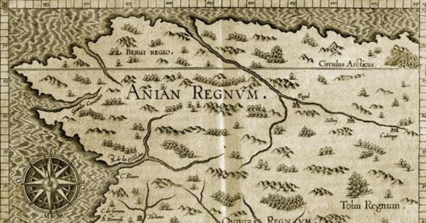 Limes occidentales Quivira et Anan, 1597