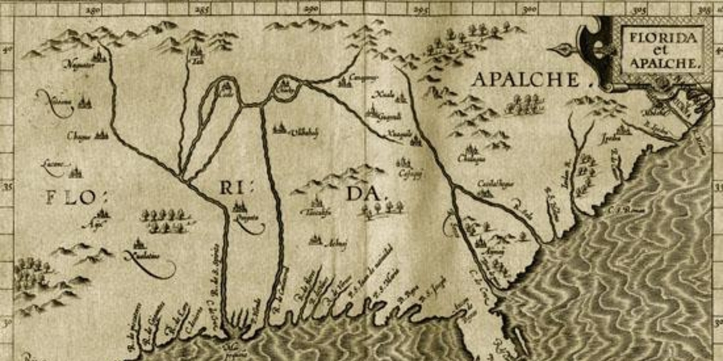 Florida et Apalche, hacia 1600