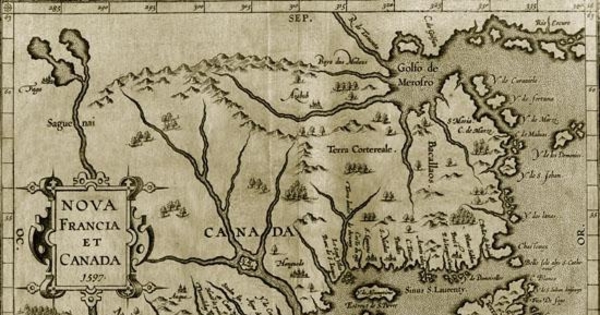 Nova Francia et Canada, 1597