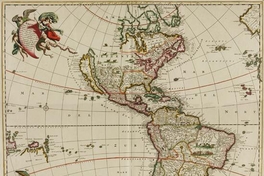 Novissima et accuratissima septentrionalis ac meridionalis Americae, hacia 1680