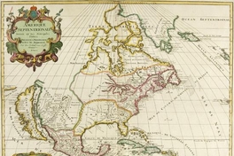 America septentrionale divisée en ses principales parties, 1694