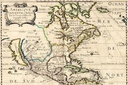 Amerique septentrionale, 1657